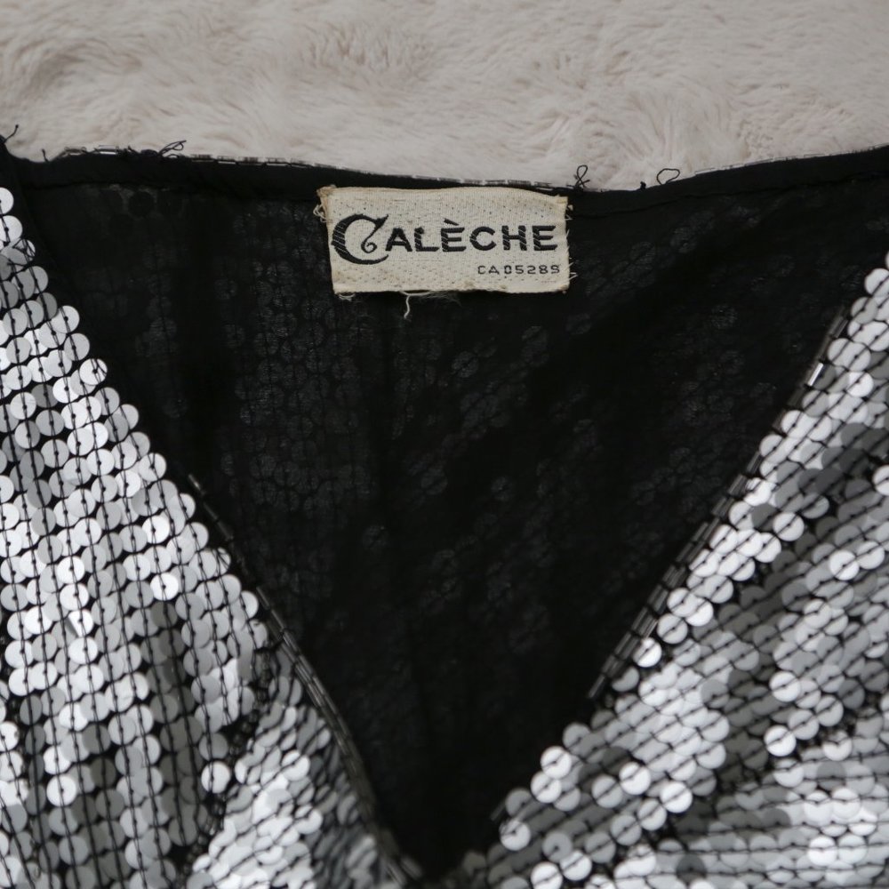 Vintage sequin blouse - Picture 2 of 7